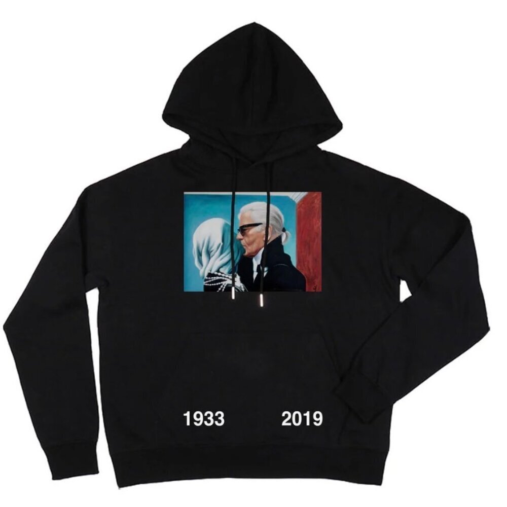 NWT Urbancoolab Lemonardo The Lover's Homage Black Hoodie - Sizes S, M, L